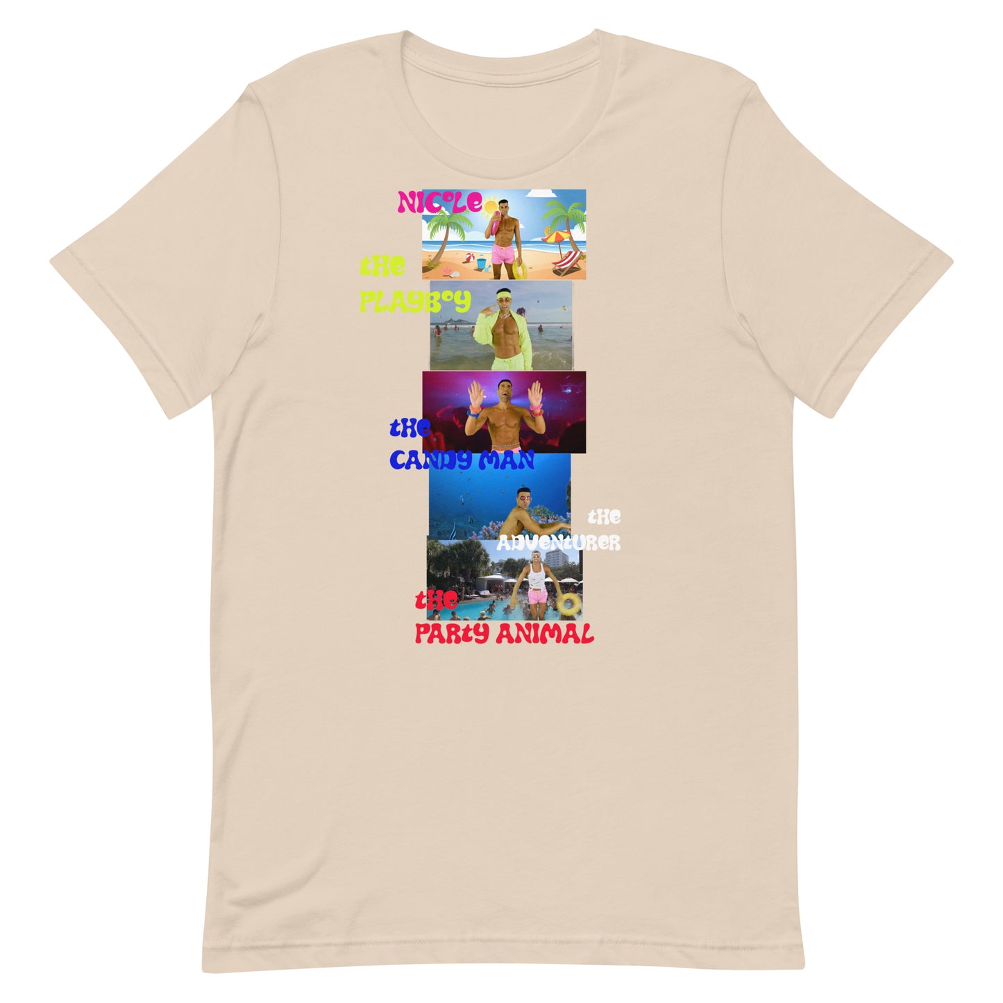 SUMMER'S MAIN CHARACTERS Unisex t-shirt